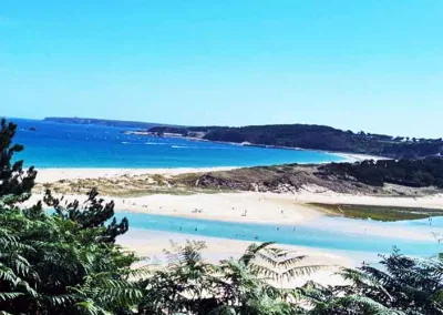 Beautiful beaches in Brittany