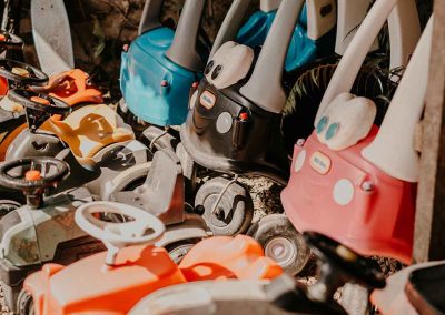 Gites with toys for toddlers